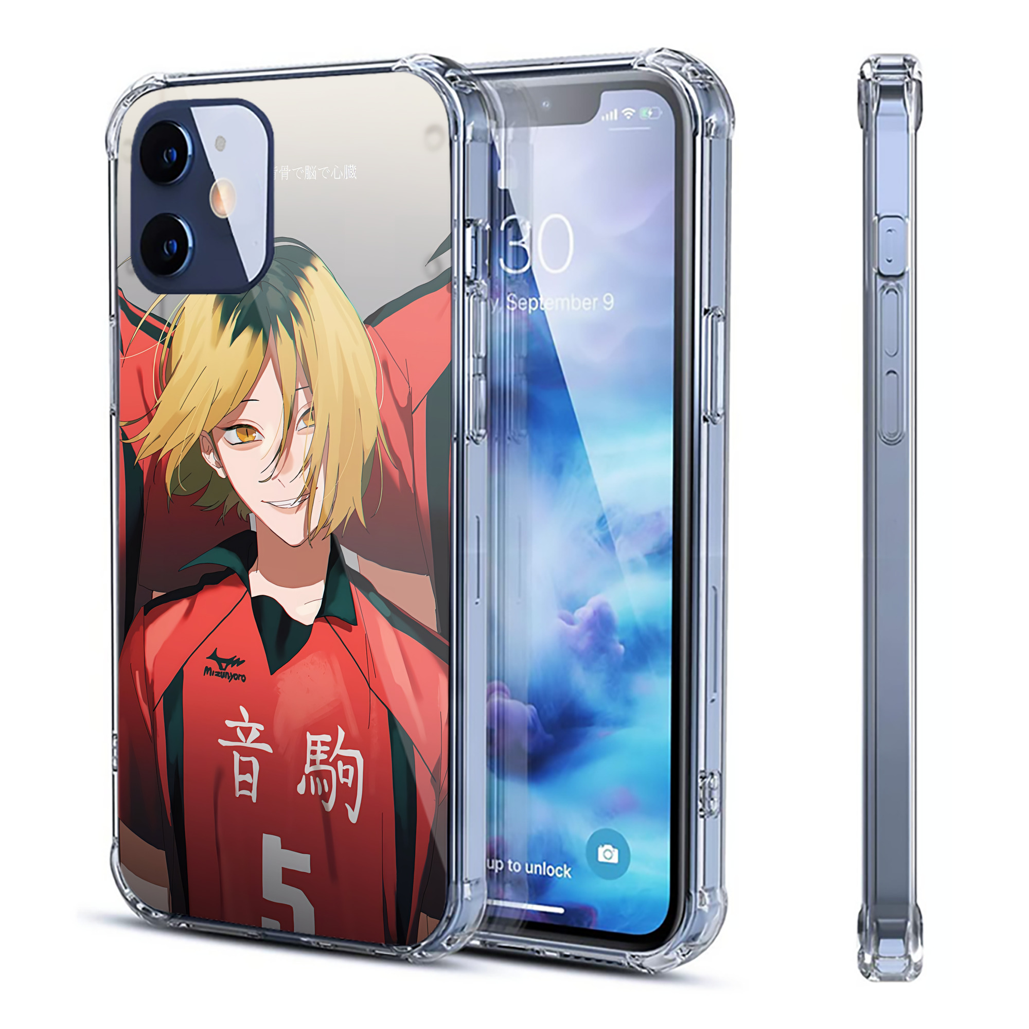 （画像用） ハイキュー!! Haikyu!! 【iPhone 12シリーズ対応】透明スマホケース（クリアソフトケース）